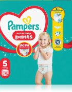 Pampers Active Baby Pants Size 5 еднократни пелени гащички 11-17 kg 32 бр.