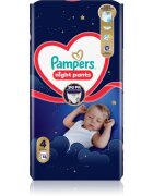Pampers Night Pants Size 4 еднократни пелени гащички за нощ 9-15 kg 52 бр.