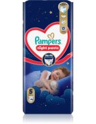 Pampers Night Pants Size 5 еднократни пелени гащички за нощ 11-17 kg 46 бр.
