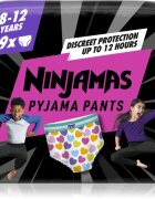 Pampers Ninjamas Pyjama Pants нощни пелени гащички 27-43 kg Hearts 9 бр.