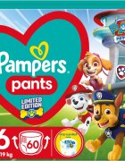 Pampers Pants Paw Patrol Size 6 еднократни пелени гащички 13-19 kg 60 бр.
