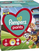 Pampers Pants Paw Patrol Size 6 еднократни пелени гащички 13-19 kg 60 бр.