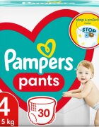 Pampers Pants Size 4 еднократни пелени гащички 9 – 15 kg 30 бр.