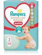 Pampers Premium Care Pants Size 3 еднократни пелени гащички 6-11 kg 70 бр.