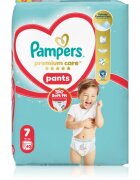 Pampers Premium Care Pants Size 7 еднократни пелени гащички 15+ kg 40 бр.