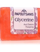 PAPOUTSANIS Glycerine Red твърд сапун за тяло 125 гр.
