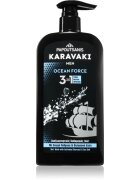 PAPOUTSANIS Karavaki Ocean Force почистващ гел 3 в 1 550 мл.