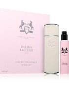 Parfums De Marly Delina Exclusif Travel Set комплект за пътуване с калъфка за жени