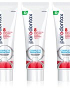 Parodontax Complete Protection Whitening избелваща паста за зъби с флуорид 3x75 мл.