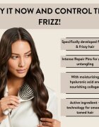 Parsa Beauty ID Anti-Frizz плоска четка против цъфтене 1 бр.