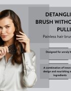 Parsa Beauty ID Silky Shine Четка за коса с копринени протеини 1 бр.
