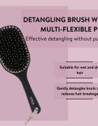 Parsa Beauty LOV.U Paddle плоска четка 1 бр.
