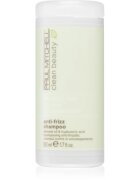 Paul Mitchell Clean Beauty Anti-Frizz изглаждащ шампоан за непокорна коса 50 мл.