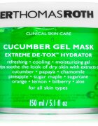 Peter Thomas Roth Cucumber De-Tox Gel Mask хидратираща гел маска за зоната на лицето и очите 150 мл.