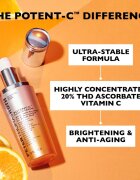 Peter Thomas Roth Potent-C Power Serum озаряващ серум против бръчки 30 мл.