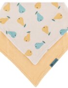 Petite&Mars Bandana Luke 3m+ лигавник Beige Pears&Intense Ochre 1 бр.