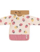 Petite&Mars Ben лигавник с дълги ръкави 2 y+ Beige Strawberries 1 бр.