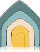 Petite&Mars House 12m+ играчка за подреждане Misty Green 1 бр.