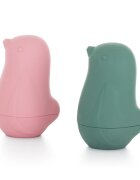 Petite&Mars Love Birds играчка за вода 6 m+ Rose Green 2 бр.