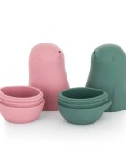 Petite&Mars Love Birds играчка за вода 6 m+ Rose Green 2 бр.