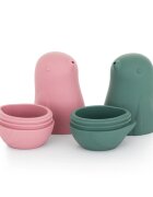 Petite&Mars Love Birds играчка за вода 6 m+ Rose Green 2 бр.