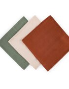 Petite&Mars Moussy пелени от плат Earth Tones 68 x 68 cm 3 бр.