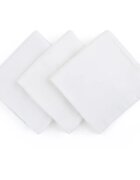 Petite&Mars Moussy пелени от плат Total White 68 x 68 cm 3 бр.