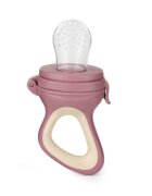 Petite&Mars Silicone Food Feeder 6m+ гризалка за хранене Rose&Sand 1 бр.