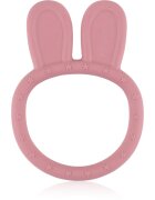 Petite&Mars Silicone teether Bunny 0m+ гризалка Dusty Rose 1 бр.
