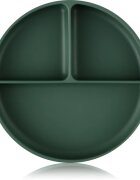 Petite&Mars Take&Match 6m+ разделена чиния кръгъл Misty Green 1 бр.