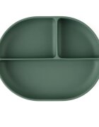 Petite&Mars Take&Match 6m+ разделена чиния с вендуза Misty Green 1 бр.