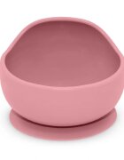 Petite&Mars Take&Match Silicone Bowl купичка с вендуза Dusty Rose 6 m+ 360 мл.