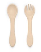 Petite&Mars Take&Match Silicone Cutlery прибор Desert Sand 6 m+ 2 бр.