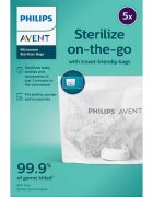 Philips Avent Steriliser bags SCF297/05 пликчета за стерилизиране за микровълнова фурна 5 бр.