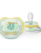 Philips Avent Ultra Air Day&Night SCF376/24 0-6m биберон Boy 2 бр.