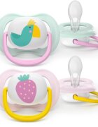 Philips Avent Ultra Air SCF080/24 0-6 m биберон Girl 2 бр.