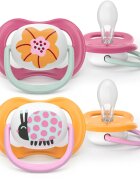 Philips Avent Ultra Air SCF080/27 6-18 m биберон Girl 2 бр.