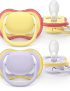 Philips Avent Ultra Air SCF087/03 0-6m биберон Girl 2 бр.
