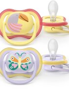 Philips Avent Ultra Air SCF087/04 0-6m биберон Girl 2 бр.