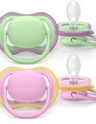 Philips Avent Ultra Air SCF087/12 6-18m биберон Girl 2 бр.