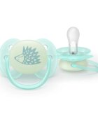 Philips Avent Ultrasoft Night SCF094/01 0-6m биберон Neutral 2 бр.