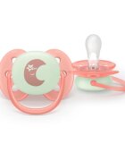 Philips Avent Ultrasoft Night SCF094/02 0-6m биберон Neutral 2 бр.