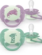 Philips Avent Ultrasoft Night SCF094/04 6-18m биберон Neutral 2 бр.