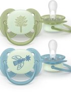 Philips Avent Ultrasoft Night SCF094/05 18+m биберон Neutral 2 бр.