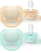 Philips Avent Ultrasoft SCF091/40 0-6 m биберон Neutral 2 бр.