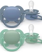 Philips Avent Ultrasoft SCF091/42 6-18 m биберон Boy 2 бр.