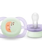 Philips Avent Ultrastart Day&Night SCF075/17 0-2 m биберон Girl 2 бр.
