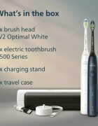 Philips Sonicare 5500 HX7119/01 електрическа звукова четка за зъби 2 тела Blue&White 2 бр.