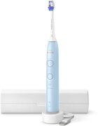 Philips Sonicare 6100 HX7406/02 звукова електрическа четка за зъби с калъфка за пътуване Light Blue 1 бр.