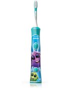 Philips Sonicare For Kids HX6322/04 звукова електрическа четка за зъби за деца с Bluetooth връзка Aqua 1 бр.